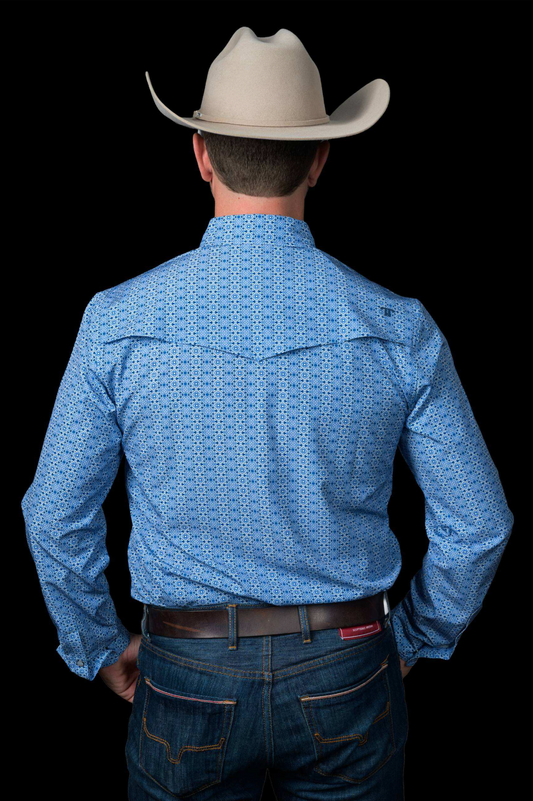 The Jesse Long Sleeve Pearl Snap Shirt