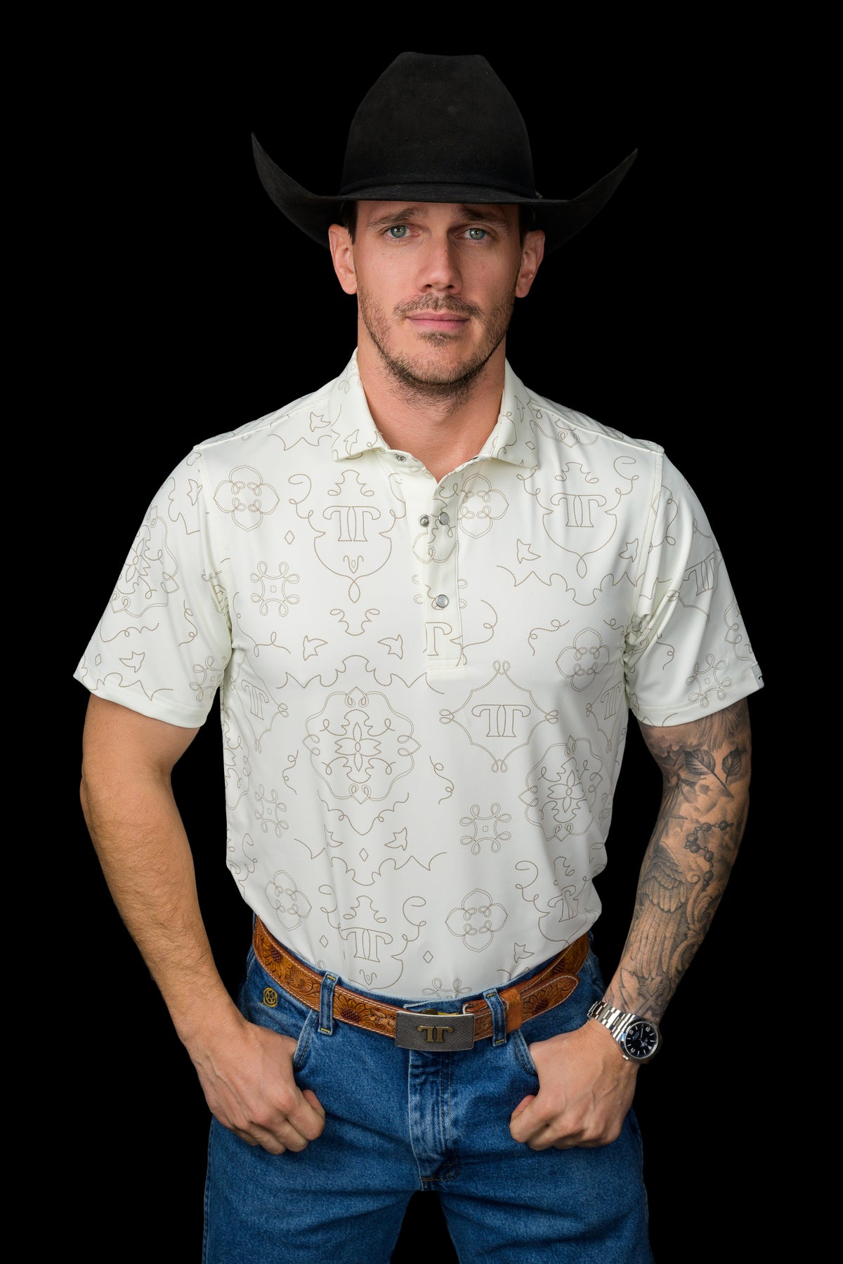 The Carson Polo - Cream