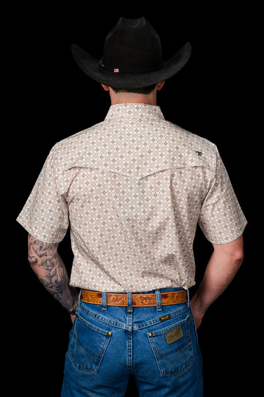 The Callen Short Sleeve Pearl Snap Shirt