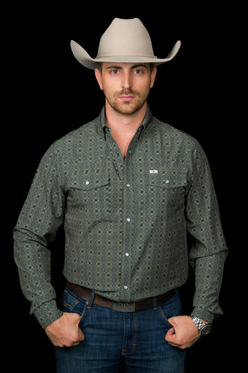 The Lawson Long Sleeve Pearl Snap
