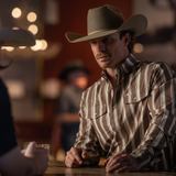 The Atlas in Brown - Long Sleeve Snap Shirt